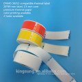 hot sale 30252, 99012, 1744907 compatible thermal label, 4*6 zebra compatible thermal label, half sheet shipping label